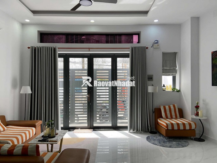 Bán nhà sát căn mặt tiền đường Tỉnh Lộ 10, DT 63m2, xây mới 1 trệt, 1 lầu